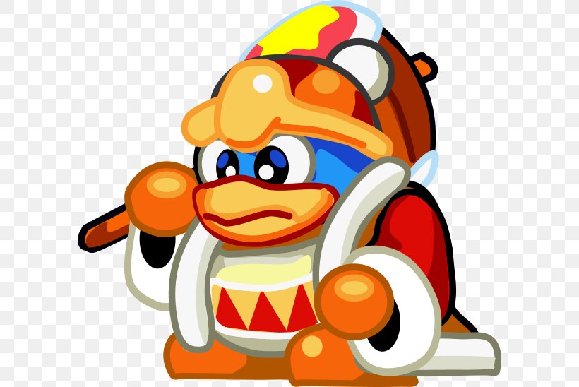 Super Smash Bros. For Nintendo 3DS And Wii U King Dedede Kirby's Return To Dream Land Meta Knight Mario, PNG, 600x548px, King Dedede, Beak, Bird, Flightless Bird, Food Download Free