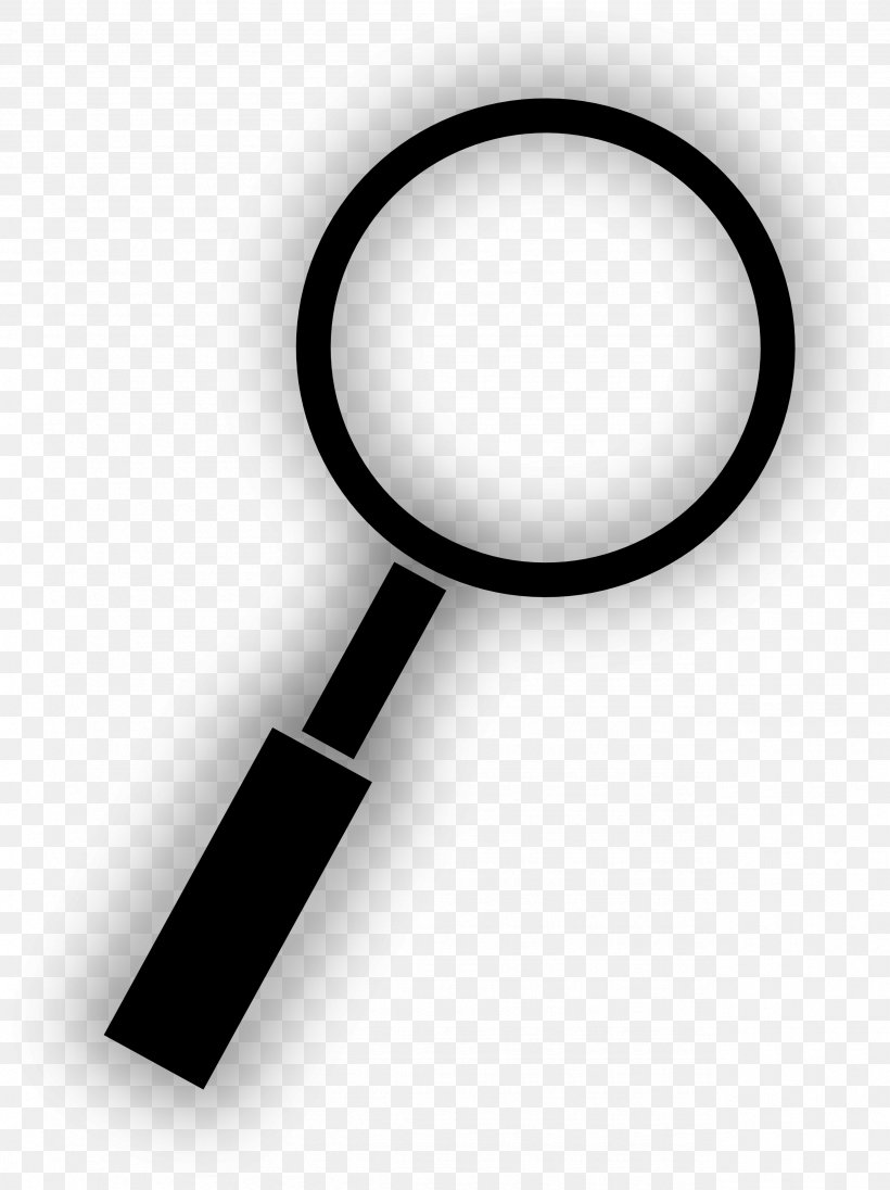 Black And White Magnifying Glass Font, PNG, 2555x3417px, Black And White, Black, Glass, Magnifying Glass, Monochrome Download Free