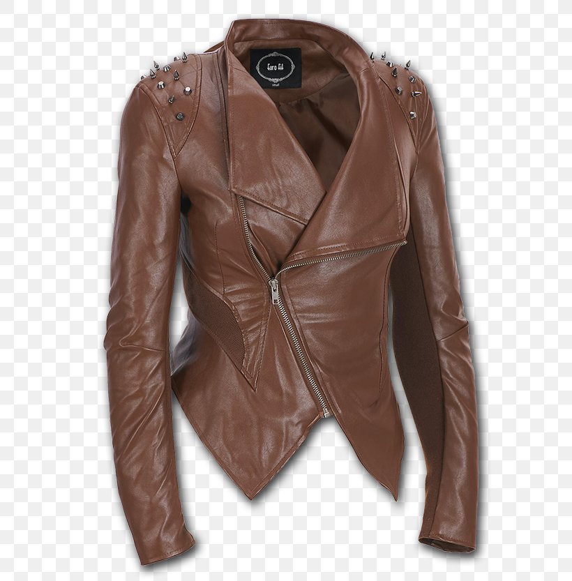 Leather Jacket Hoodie T-shirt, PNG, 681x833px, Leather Jacket, Artificial Leather, Caramel Color, Clothing, Coat Download Free