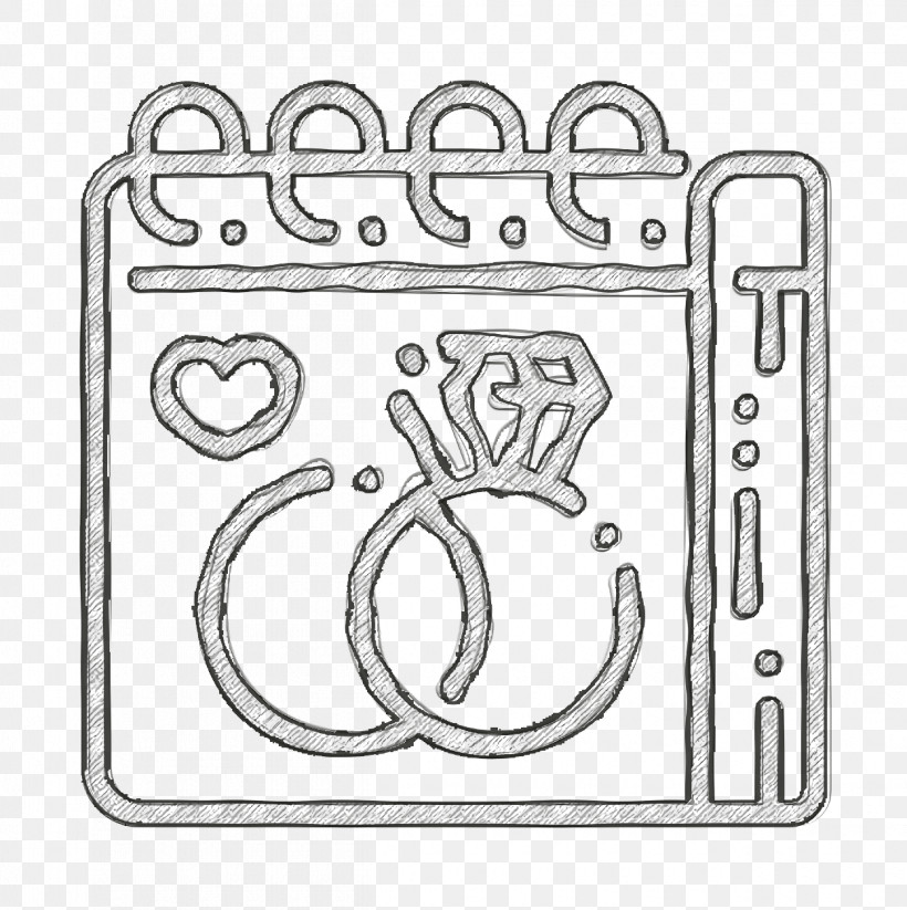 Wedding Icon Time And Date Icon Wedding Day Icon, PNG, 1250x1256px, Wedding Icon, Line Art, Time And Date Icon, Wedding Day Icon Download Free
