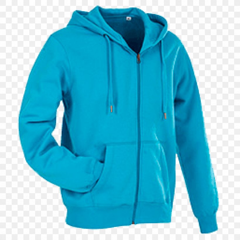 Hoodie Sweatshirt Coat Jacket Sweater, PNG, 1000x1000px, Hoodie, Active Shirt, Aqua, Azure, Blue Download Free