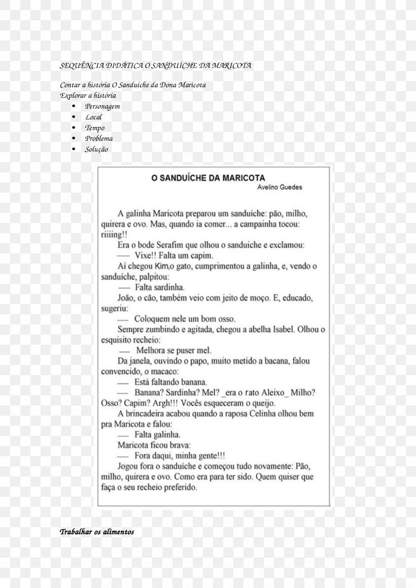 Sequência Didática Didactic Method Education Text School, PNG, 1653x2339px, Didactic Method, Area, Book, Diagram, Document Download Free