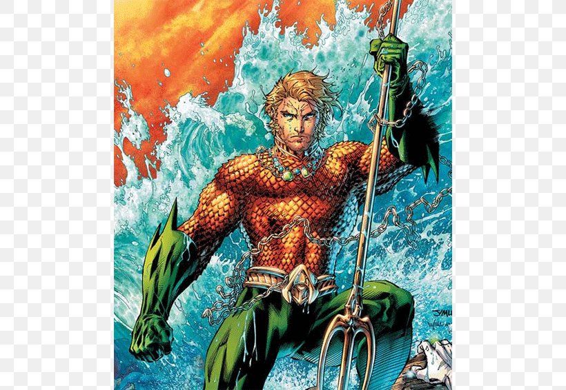 Aquaman Mera Firestorm Comic Book Comics, PNG, 580x566px, Watercolor, Cartoon, Flower, Frame, Heart Download Free