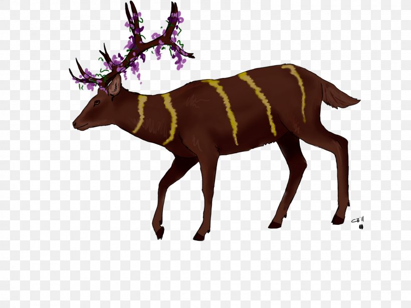Reindeer Elk Antler Terrestrial Animal Wildlife, PNG, 1600x1200px, Reindeer, Animal, Animal Figure, Antler, Deer Download Free