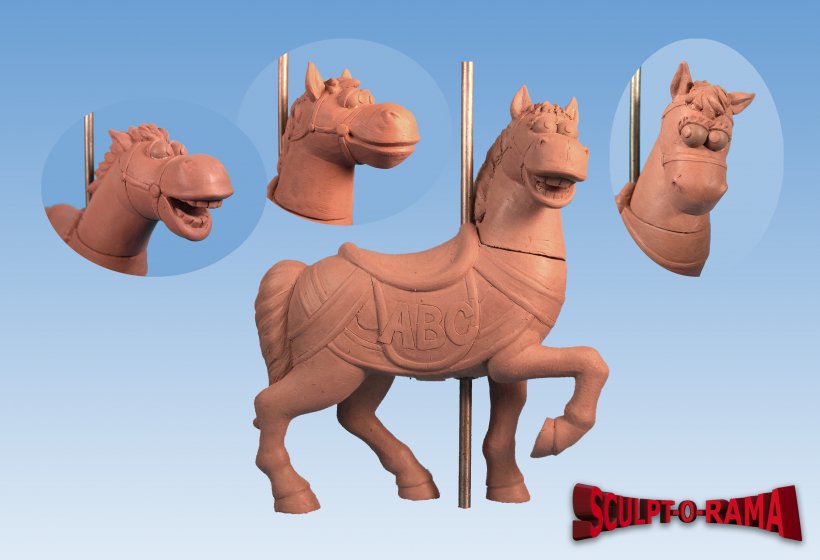 Sesame Place National Children's Museum Big Bird Horse Maquette, PNG, 2700x1846px, Sesame Place, Animal, Big Bird, Camel Like Mammal, Carousel Download Free