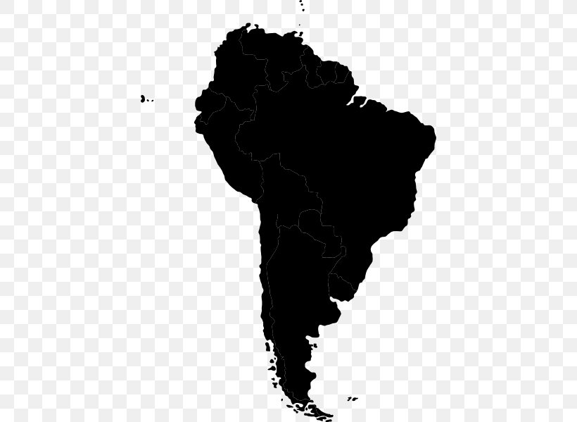 South America Latin America Clip Art, PNG, 420x599px, South America, Americas, Black And White, Latin, Latin America Download Free