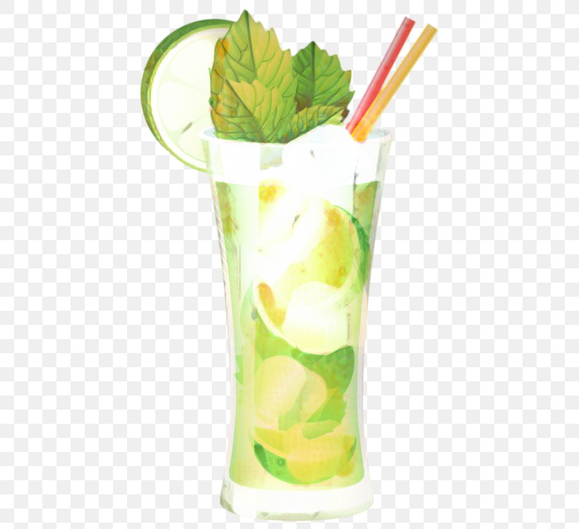 Cartoon Lemon, PNG, 438x749px, Mojito, Alcoholic Beverage, Caipirinha, Cocktail, Cocktail Garnish Download Free