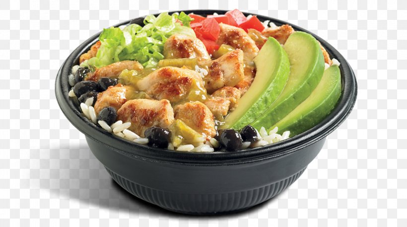 Del Taco Fast Food Vegetarian Cuisine Salad Take-out, PNG, 860x480px, Del Taco, Asian Food, Bowl, Cookware And Bakeware, Cuisine Download Free