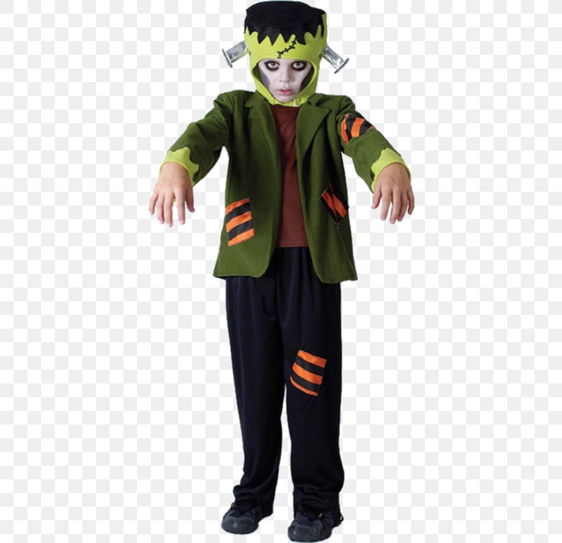 Frankenstein's Monster Disguise Costume Child, PNG, 500x793px, Frankenstein, Child, Clothing, Clown, Costume Download Free