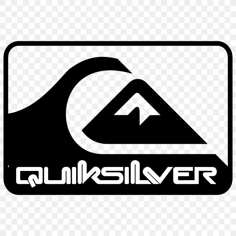Logo Quiksilver Surfing Boardshorts Brand, PNG, 2400x2400px, Logo, Area, Black, Black And White, Boardshorts Download Free