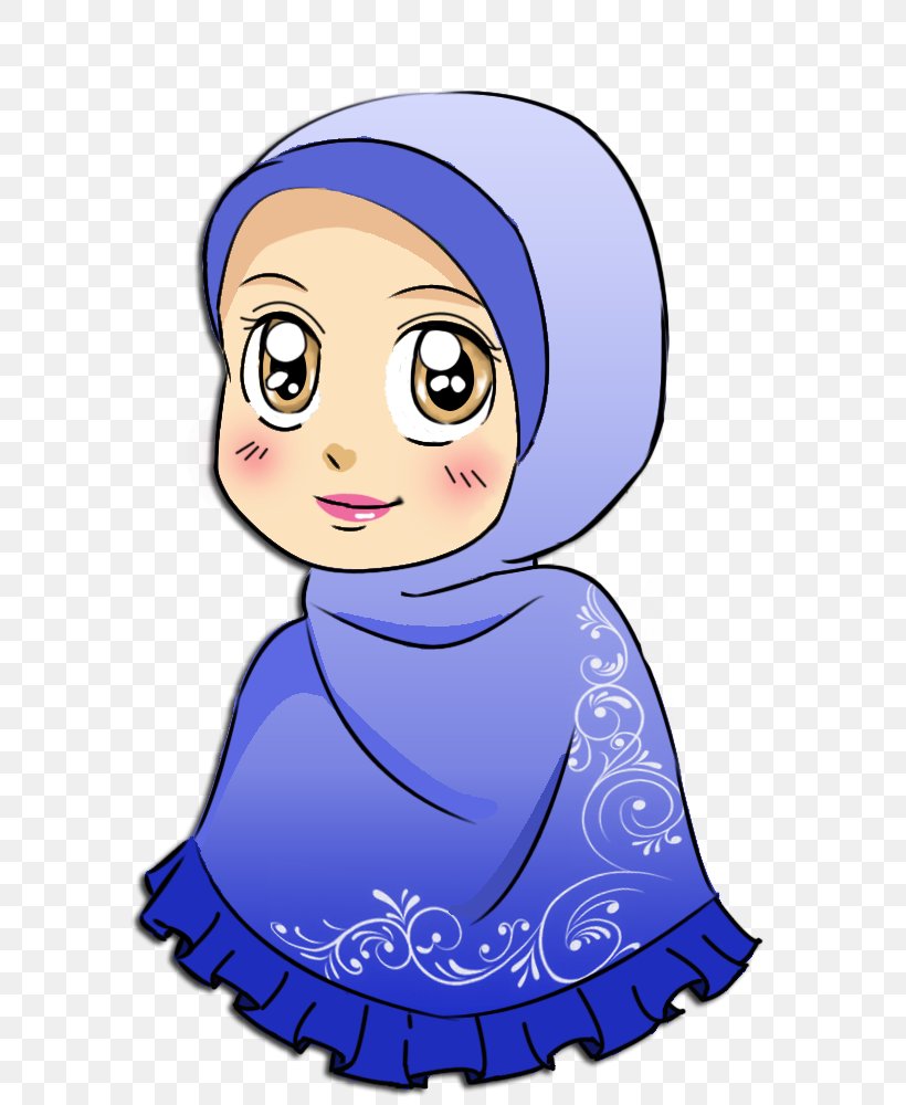 Muslim Islam Hijab Woman, PNG, 586x1000px, Watercolor, Cartoon, Flower, Frame, Heart Download Free