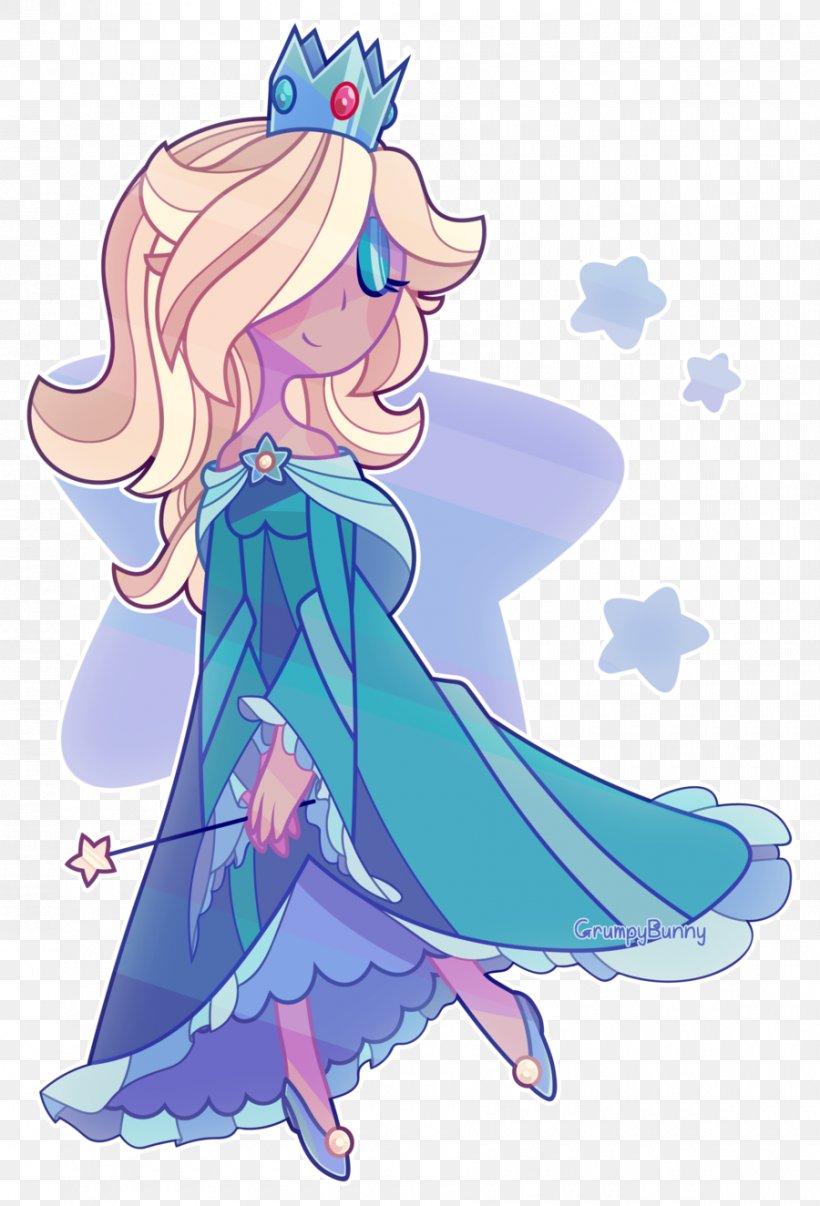 Rosalina Princess Peach Paper Mario Amiibo, PNG, 900x1324px, Watercolor, Cartoon, Flower, Frame, Heart Download Free