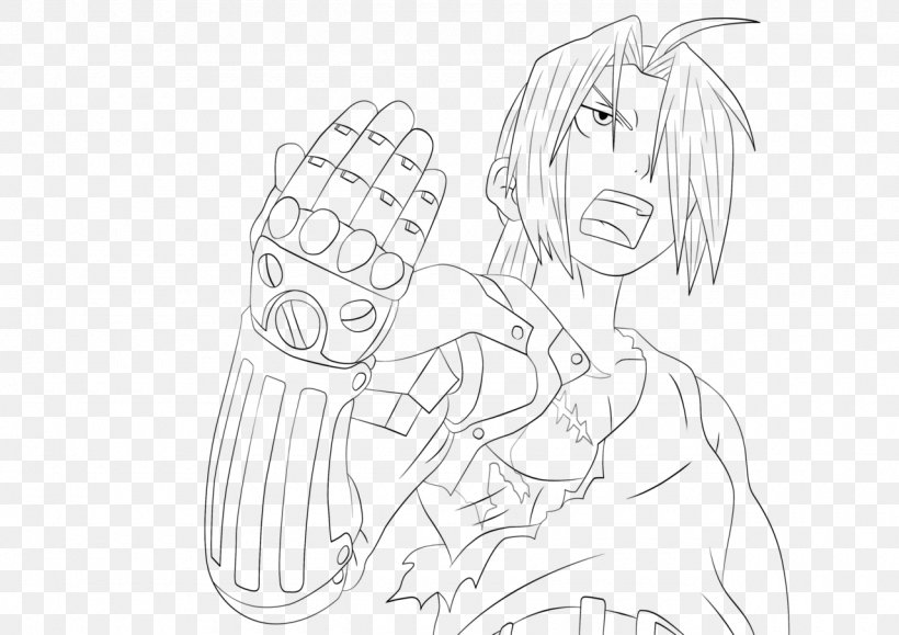 Edward Elric Line Art Drawing Sketch, PNG, 1280x905px, Watercolor, Cartoon, Flower, Frame, Heart Download Free