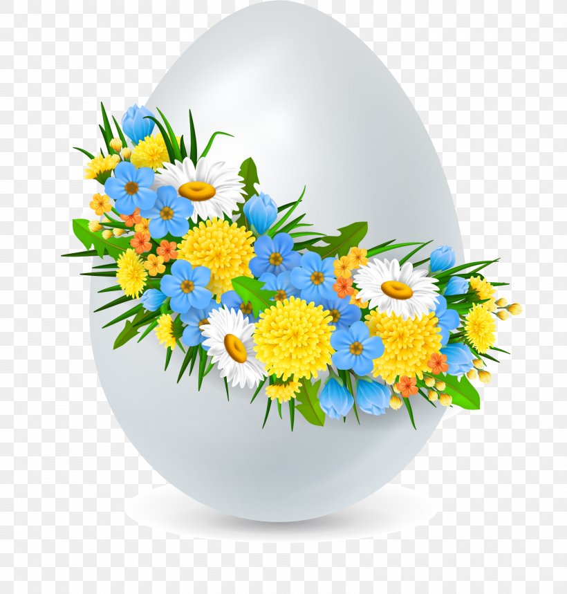 Egg Tart Egg Decorating Easter Egg, PNG, 1600x1677px, Flower, Botanical Illustration, Buttercup, Chrysanths, Cut Flowers Download Free