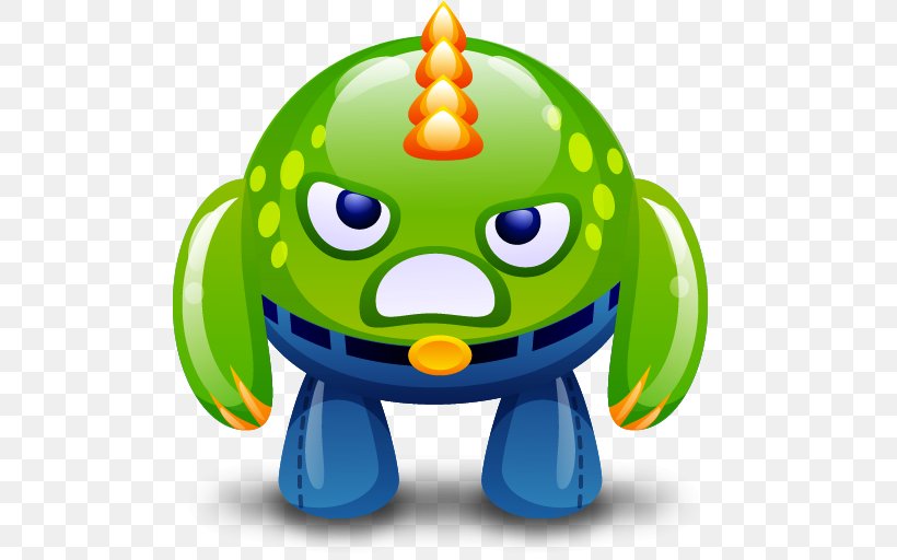 Emoticon Monster Icon, PNG, 512x512px, Ico, Apple Icon Image Format, Cartoon, Emoticon, Fictional Character Download Free