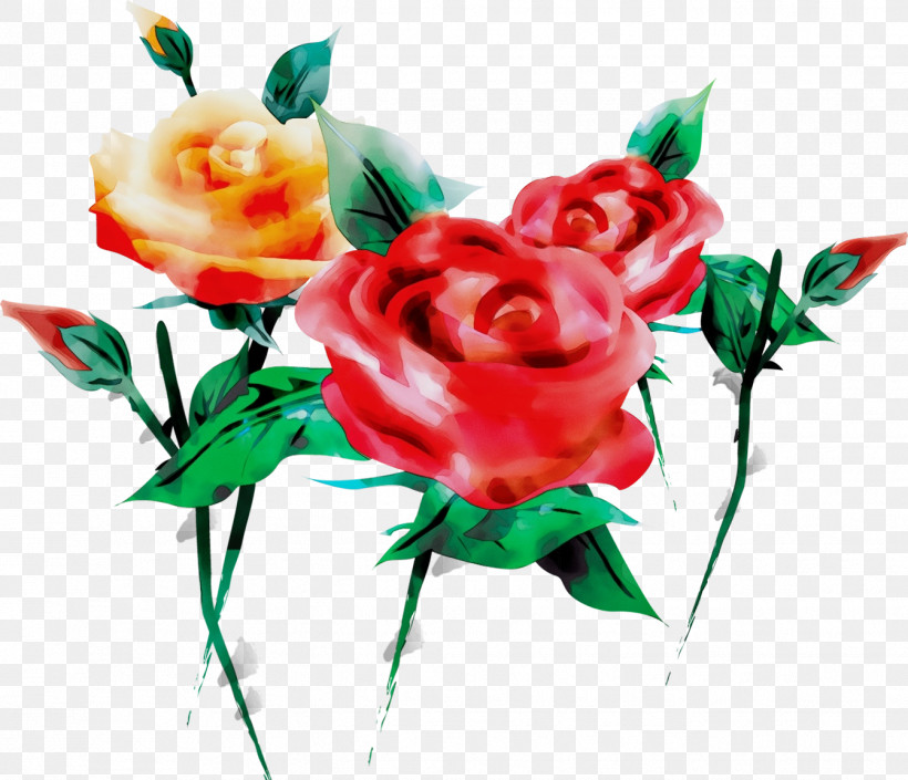 Garden Roses, PNG, 1341x1154px, Three Flowers, Artificial Flower, Bouquet, Cut Flowers, Flower Download Free