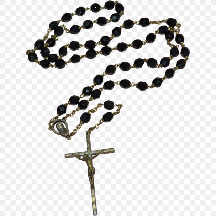 Rosary Prayer Beads Crucifix Christian Cross Cross Necklace, PNG, 1950x1950px, Rosary, Artifact, Ave Maria, Bead, Body Jewelry Download Free