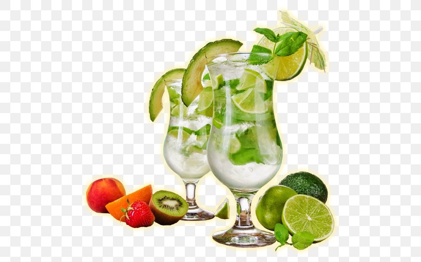 Mojito Cocktail Sangria Carbonated Water Drink, PNG, 530x510px, Mojito, Alcohol Powder, Carbonated Water, Cocktail, Cocktail Garnish Download Free