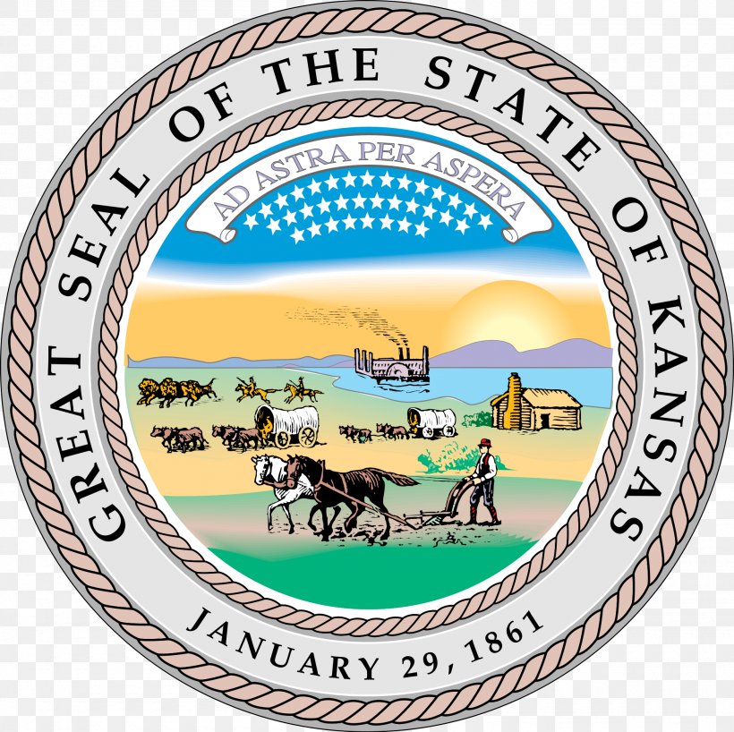 Seal Of Kansas U.S. State Great Seal Of The United States Lyon County, Kansas Seal Of Washington, PNG, 2000x1997px, Seal Of Kansas, Admission To The Union, Dishware, Flag Of Kansas, Great Seal Of The United States Download Free