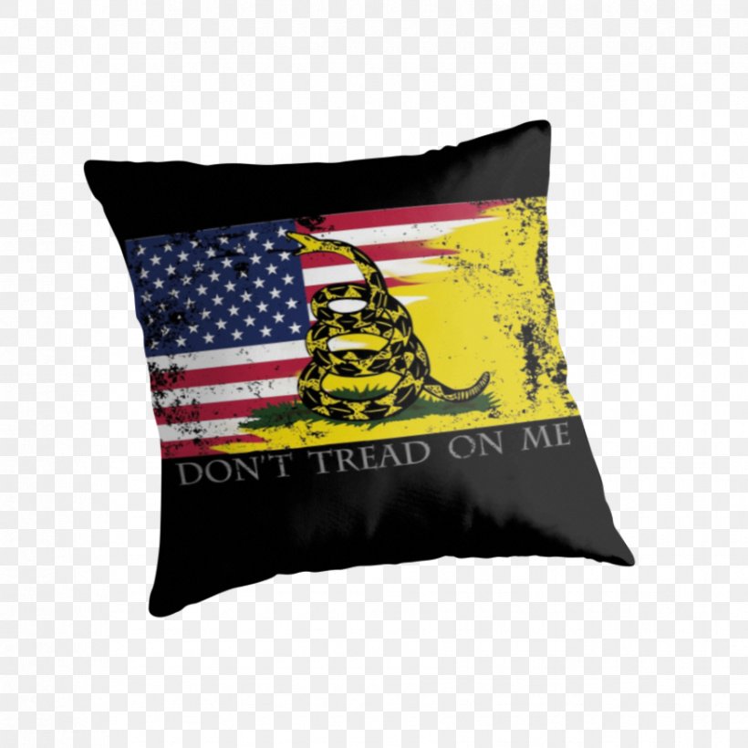 Throw Pillows Cushion Gadsden Flag LG, PNG, 875x875px, Throw Pillows, Christopher Gadsden, Cushion, Flag, Gadsden Flag Download Free