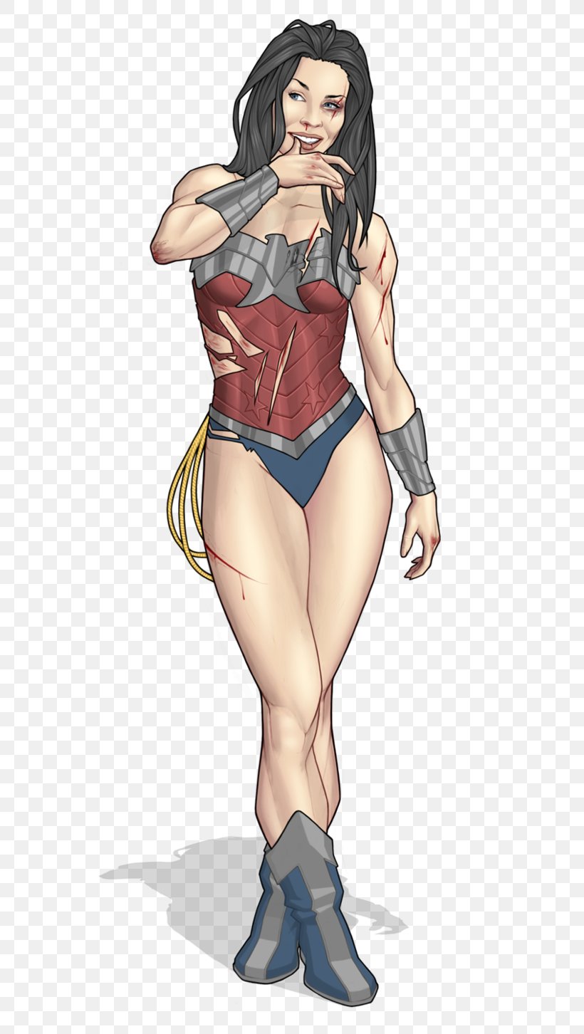 Wonder Woman DC Comics Superhero Comic Book, PNG, 550x1452px, Watercolor, Cartoon, Flower, Frame, Heart Download Free