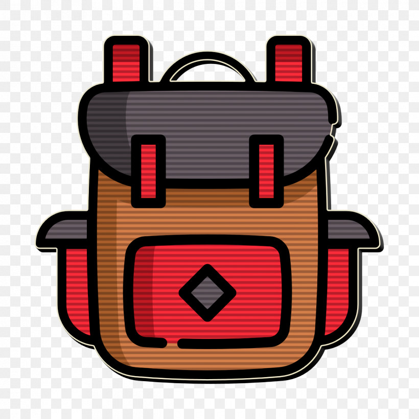 Backpack Icon Summer Camp Icon, PNG, 1240x1240px, Backpack Icon, Cartoon, Summer Camp Icon Download Free
