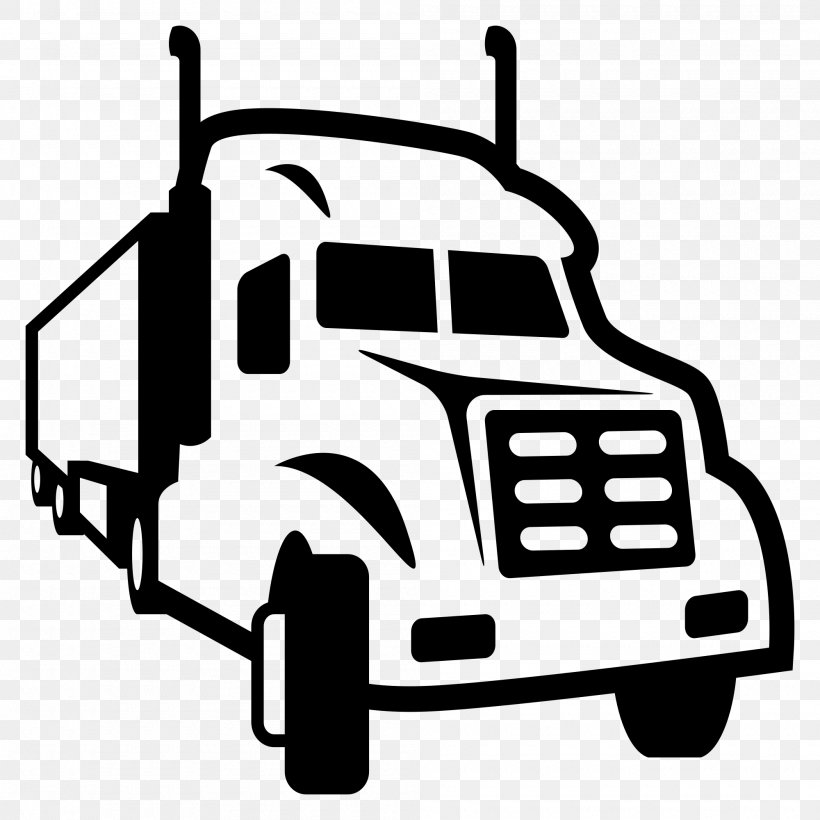 Car Motor Vehicle Truck Clip Art, PNG, 2000x2000px, Car, Artwork, Automotive Design, Black And White, Brand Download Free