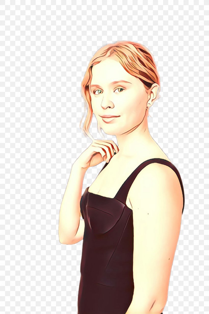 Hair Shoulder Skin Arm Beauty, PNG, 1632x2448px, Cartoon, Arm, Beauty, Blond, Dress Download Free