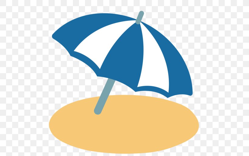 Emoji Beach Meaning Auringonvarjo Umbrella, PNG, 512x512px, Emoji, Android Marshmallow, Android Nougat, Artwork, Auringonvarjo Download Free