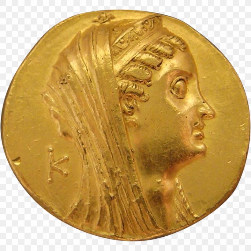 Ancient Egypt Ptolemaic Dynasty Coin Gold Ptolemaic Kingdom, PNG, 854x854px, Ancient Egypt, Arsinoe Ii, Brass, Coin, Gold Download Free