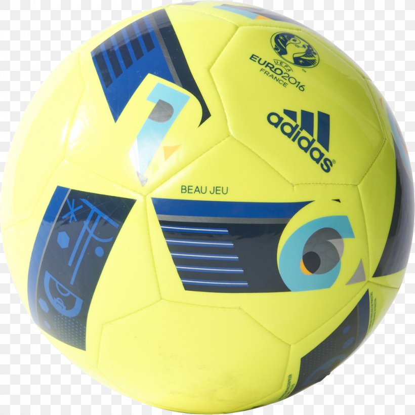 Football UEFA Euro 2016 Adidas UEFA Euro 2012, PNG, 1000x1000px, Ball, Adidas, Adidas Beau Jeu, Ball Pits, Football Download Free