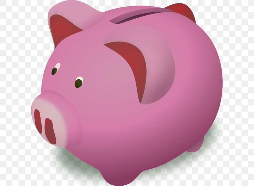 Piggy Bank Clip Art, PNG, 619x600px, Bank, Coin, Magenta, Money, Pig Download Free