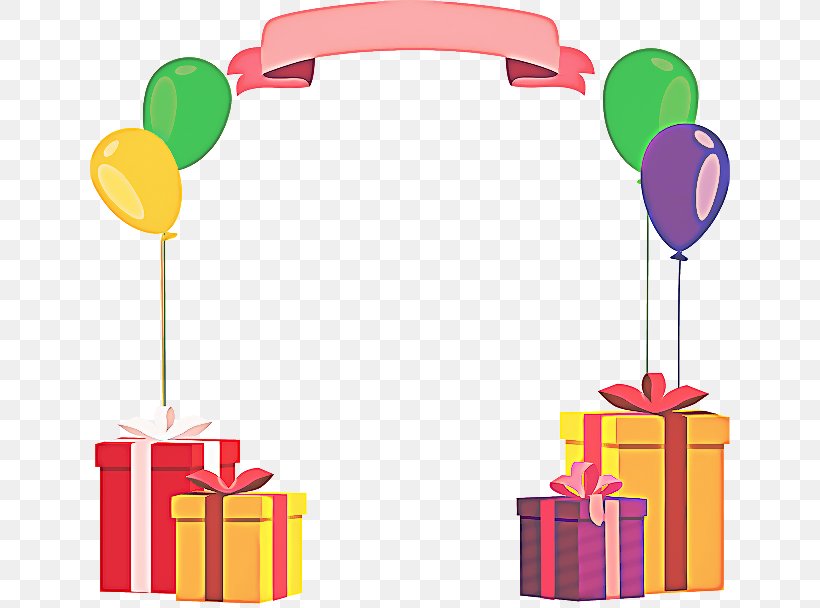 Birthday Gift Box, PNG, 640x608px, Birthday, Baby Toys, Balloon, Box, Decorative Box Download Free