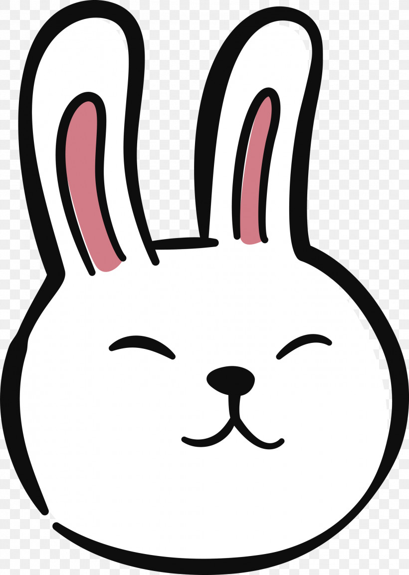 Cat Line Art Snout Whiskers Line, PNG, 2135x3000px, Rabbit, Cartoon Rabbit, Cat, Cute Rabbit, Geometry Download Free