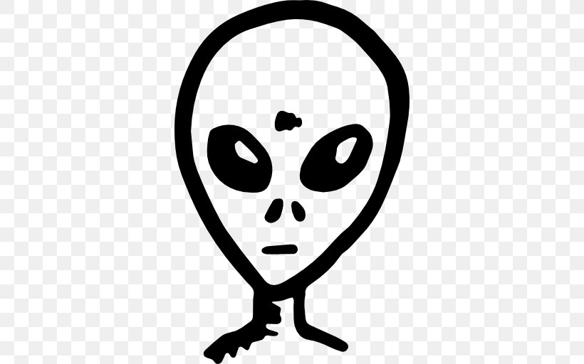 Extraterrestrial Life Clip Art, PNG, 512x512px, Extraterrestrial Life, Alien, Black And White, Emotion, Extraterrestrials In Fiction Download Free