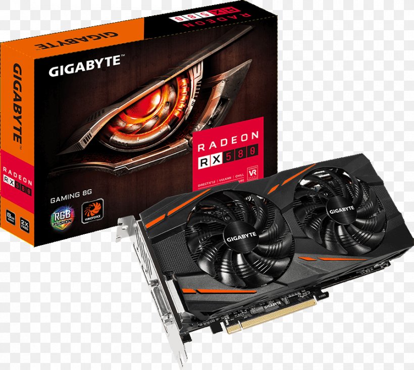 Graphics Cards & Video Adapters AMD Radeon RX 580 AMD Radeon 500 Series GDDR5 SDRAM, PNG, 895x802px, Graphics Cards Video Adapters, Amd Radeon 500 Series, Amd Radeon Rx 570, Amd Radeon Rx 580, Asus Download Free