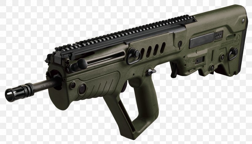 IWI Tavor Israel Weapon Industries .300 AAC Blackout Semi-automatic Firearm 5.56×45mm NATO, PNG, 1800x1031px, Watercolor, Cartoon, Flower, Frame, Heart Download Free