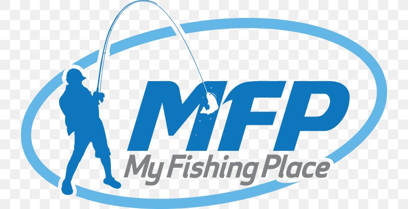 Logo Fishing Brand Clip Art, PNG, 736x420px, Logo, Area, Blue, Brand, Carangidae Download Free