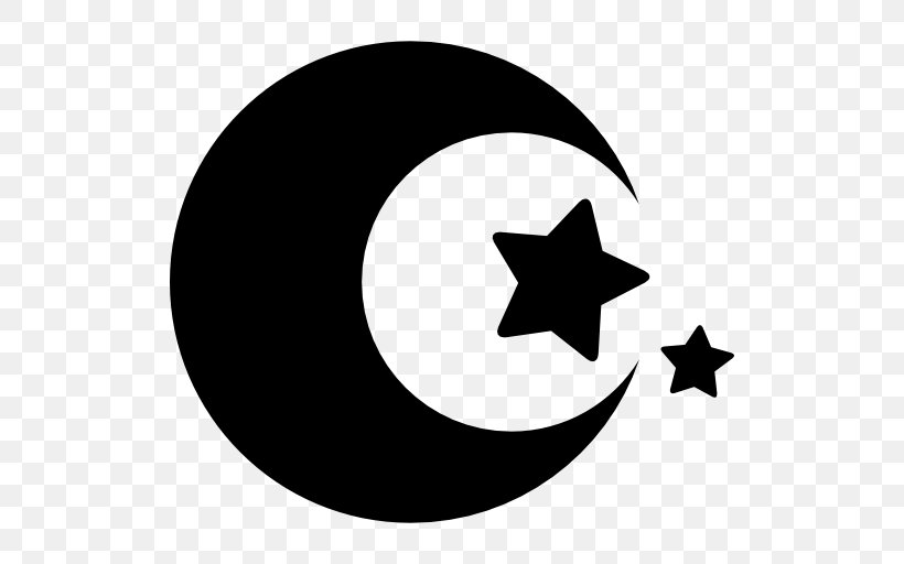 Moon Lunar Phase Star And Crescent, PNG, 512x512px, Moon, Black, Black And White, Blue Moon, Crescent Download Free