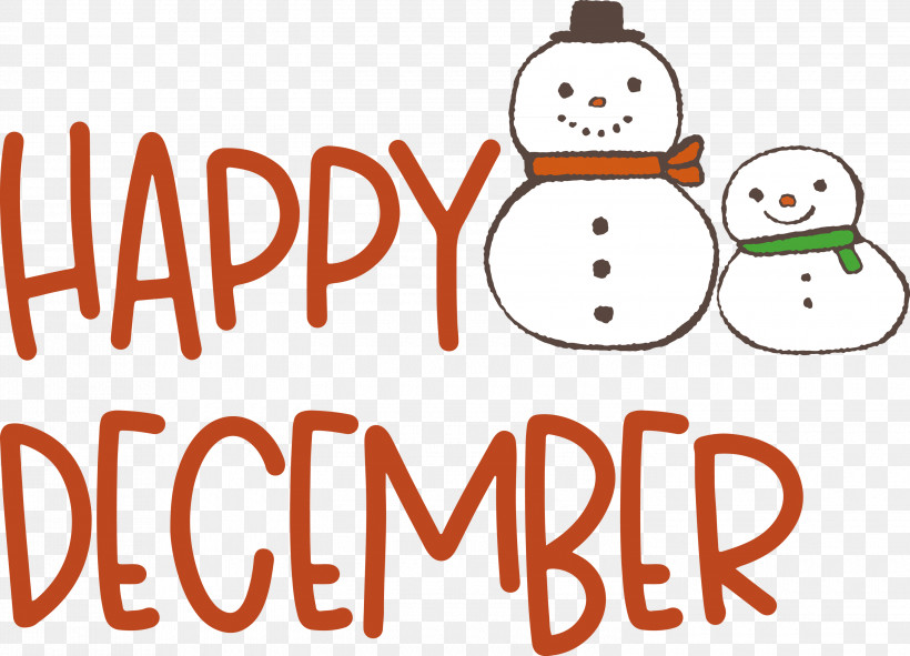 Happy December December, PNG, 3000x2164px, Happy December, Cartoon, December, Geometry, Happiness Download Free