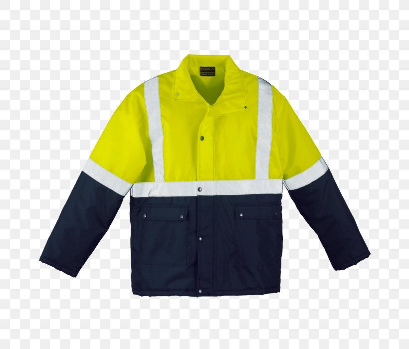 Jacket Sleeve T-shirt Coat Parka, PNG, 700x700px, Jacket, Button, Clothing, Coat, Highvisibility Clothing Download Free