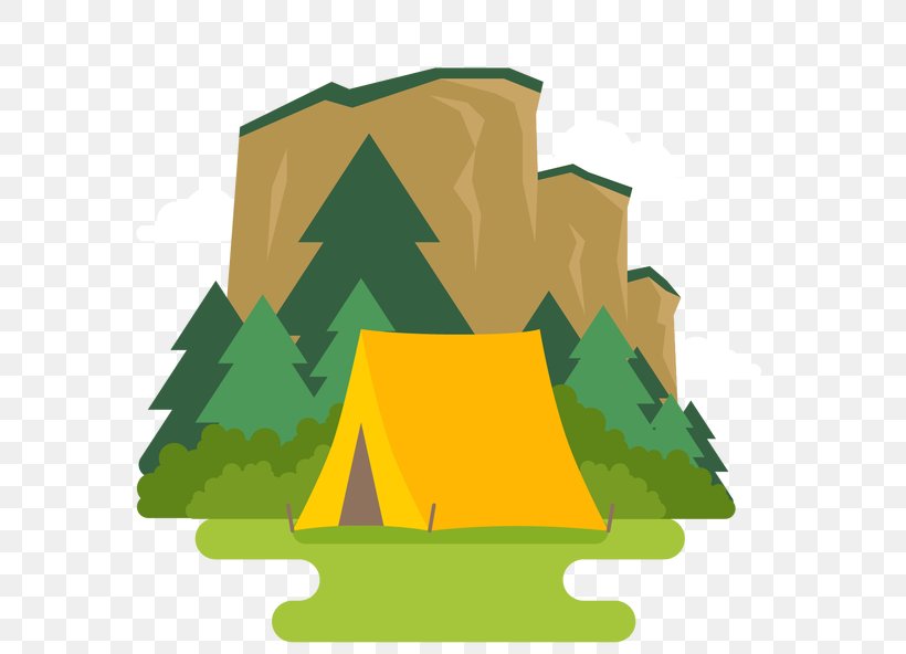 Camping Outdoor Recreation Flat Design Illustration, PNG, 650x592px, Camping, Campfire, Child, Flat Design, Green Download Free