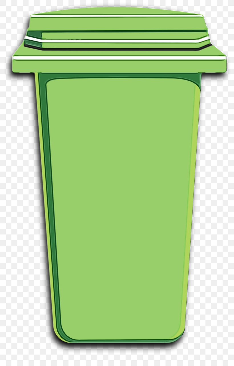 Green Waste Container Recycling Bin Waste Containment Plastic, PNG, 800x1280px, Watercolor, Green, Paint, Plastic, Recycling Bin Download Free