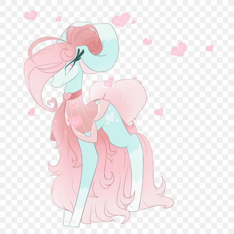 Horse Legendary Creature Pony Clip Art, PNG, 1600x1600px, Watercolor, Cartoon, Flower, Frame, Heart Download Free