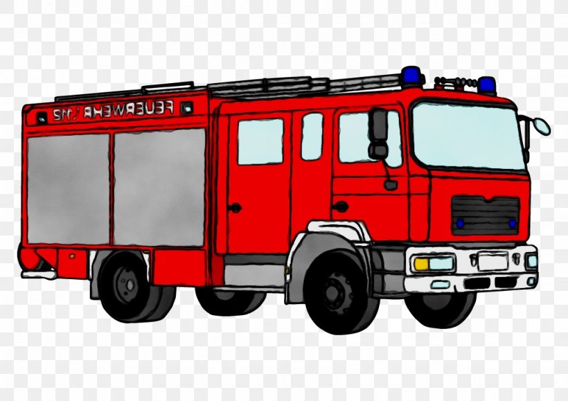 Land Vehicle Vehicle Fire Apparatus Truck Emergency Vehicle, PNG, 1024x724px, Watercolor, Emergency Service, Emergency Vehicle, Fire Apparatus, Fire Department Download Free