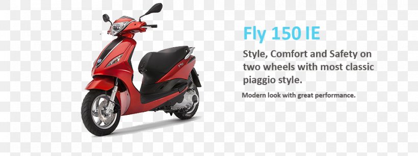 Piaggio Fly Scooter Motorcycle 125ccクラス, PNG, 960x360px, Piaggio, Automotive Design, Brand, Engine Displacement, Fourstroke Engine Download Free