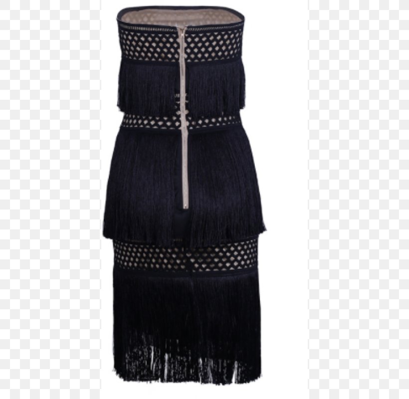 Little Black Dress Fringe Strapless Dress Tassel, PNG, 600x800px, Little Black Dress, Black, Black M, Cocktail Dress, Day Dress Download Free