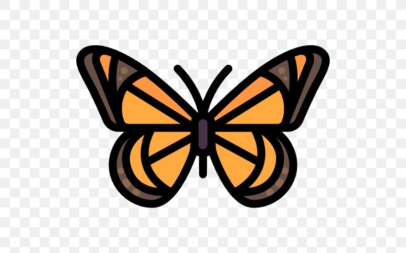 Monarch Butterfly Clip Art, PNG, 512x512px, Monarch Butterfly, Animal, Brush Footed Butterfly, Brushfooted Butterflies, Butterfly Download Free