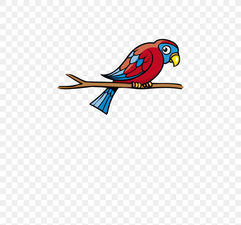 Parrot Bird Red, PNG, 591x765px, Parrot, Animal, Artwork, Beak, Bird Download Free