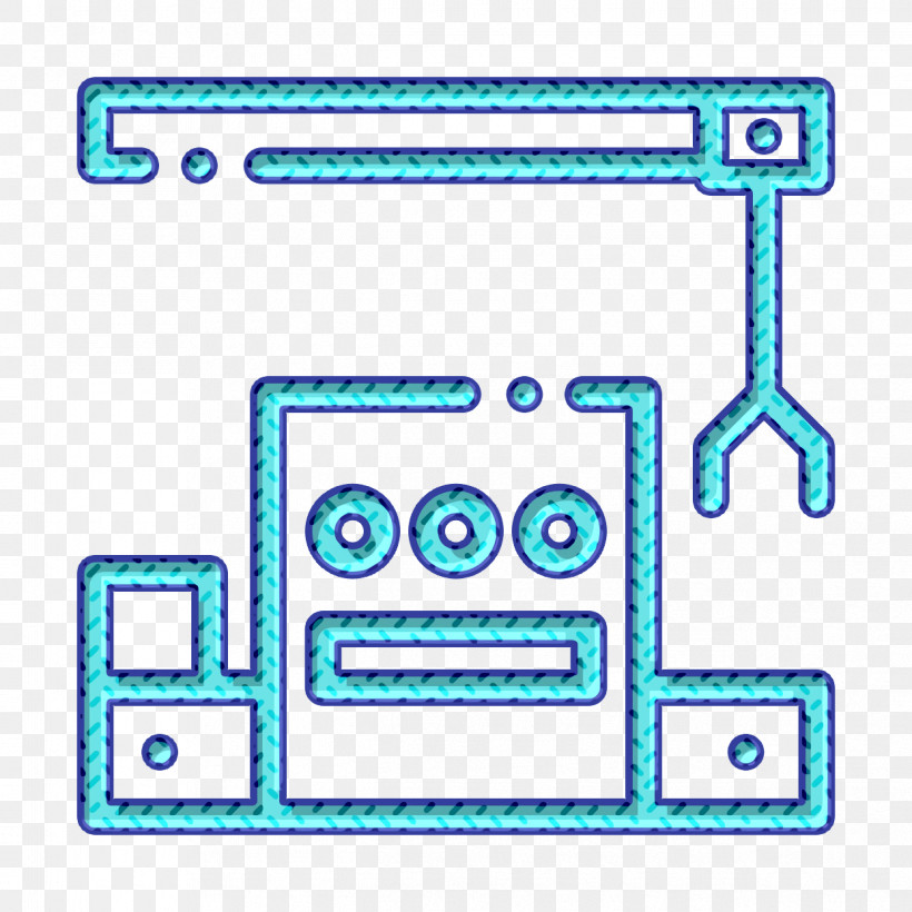 Robot Icon Mass Production Icon Machinery Icon, PNG, 1244x1244px, Robot Icon, Geometry, Line, Machinery Icon, Mass Production Icon Download Free